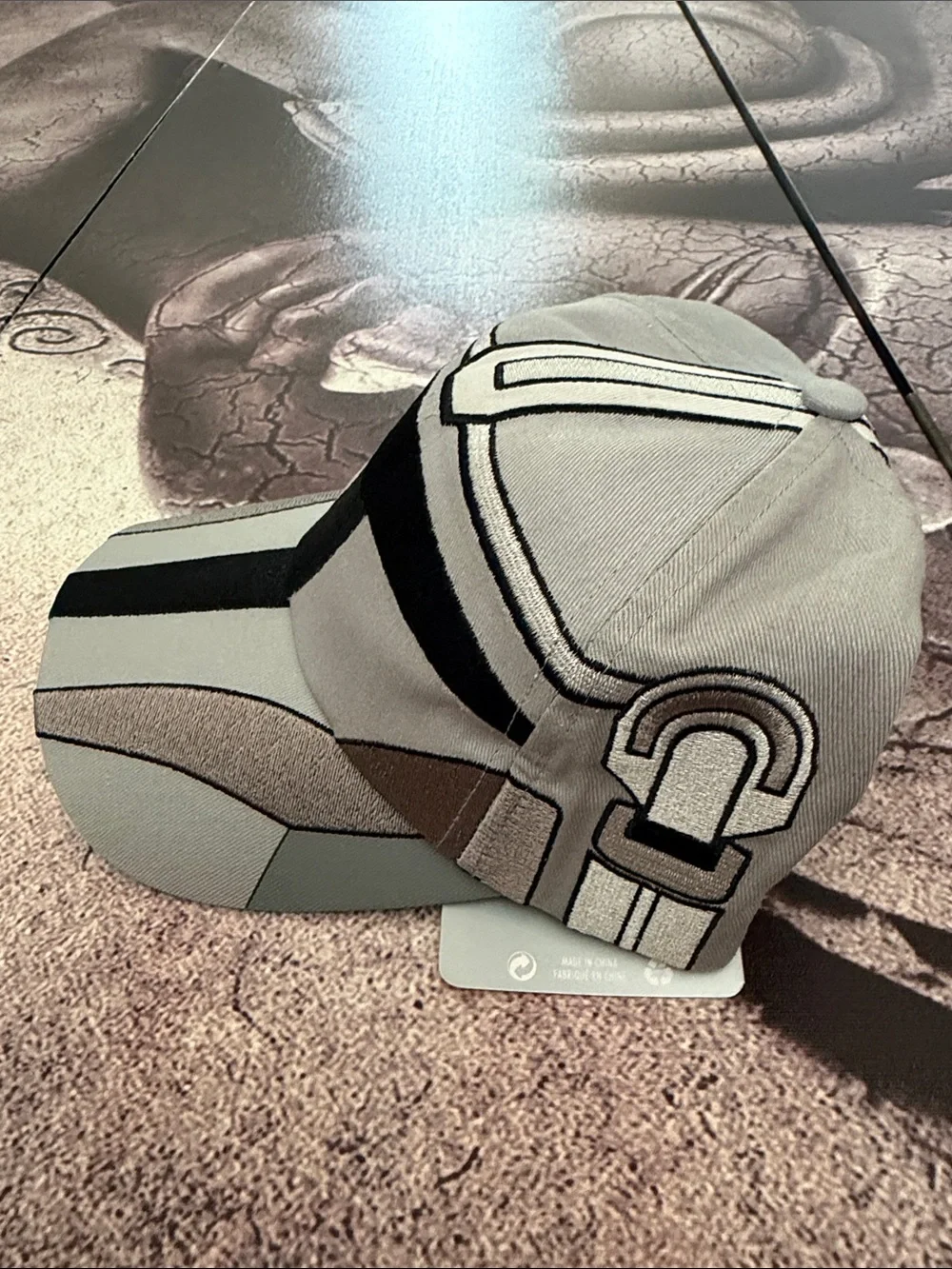 Star Wars Baseball Cap in Light Gray and Black